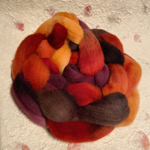 IxCHeL Fibre And Yarns Grå Trøender Tops colourway Autumn Fire
