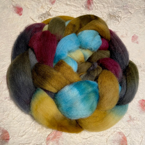 IxCHeL Fibre And Yarns Grå Trøender Tops colourway Mossy Fjords
