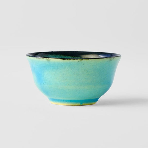 IxCHeL Fibre & Yarns LotBD Ceramic Ink & Turquoise Glaze Support Spindle Cup