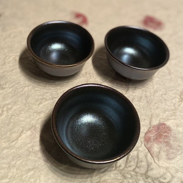 IxCHeL Fibre & Yarns LotBD Ceramic Meteorite Glaze Support Spindle Cup