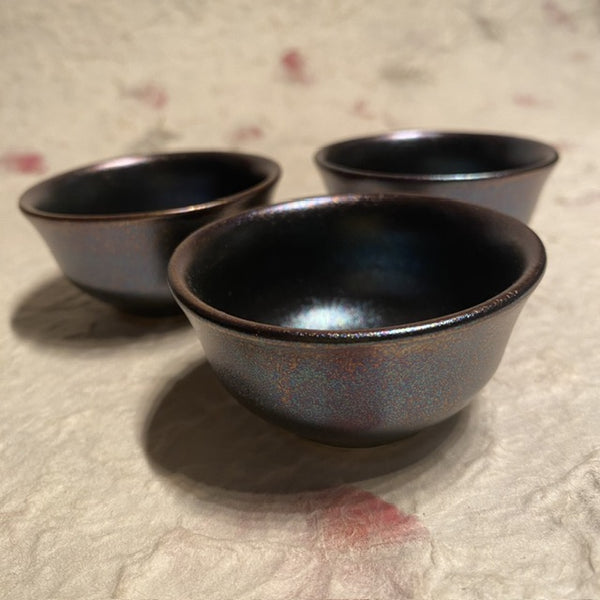 IxCHeL Fibre & Yarns LotBD Ceramic Meteorite Glaze Support Spindle Cup