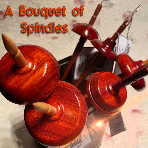 IxCHeL Fibre And Yarns LotBD Group Of Spindles Poster