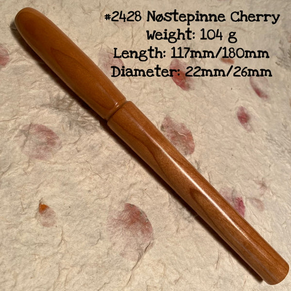 IxCHeL Fibre And Yarns LotBD Nostepinne crafted from Cherry 2428