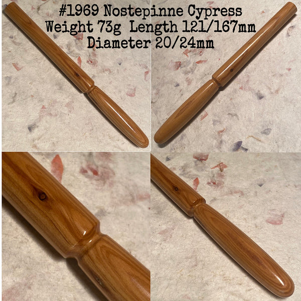 IxCHeL Fibre & Yarns LotBD Nostepinne crafted in Cypress #1969