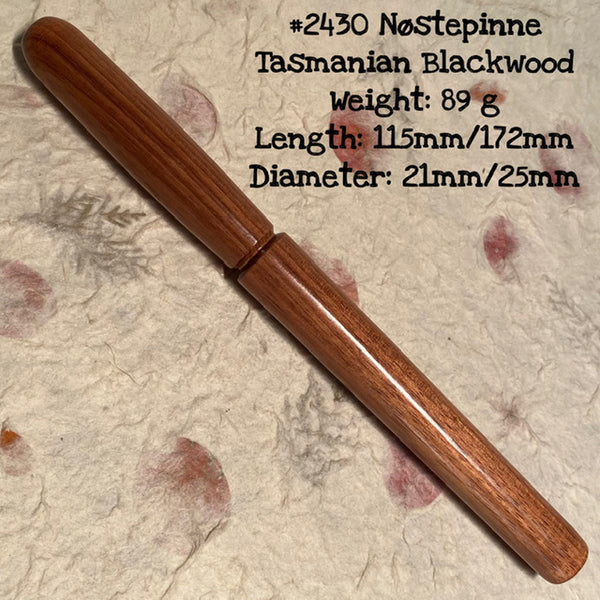 IxCHeL Fibre And Yarns LotBD Nostepinne crafted in Tasmanian Blackwood 2430