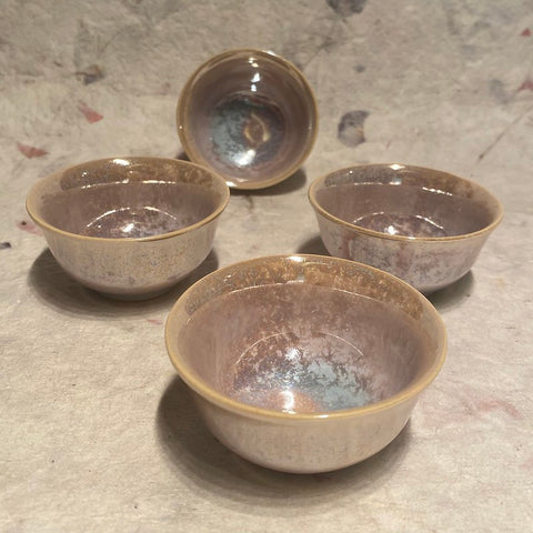 IxCHeL Fibre & Yarns LotBD Porcelain Pearl Glaze cup for Support Spindling
