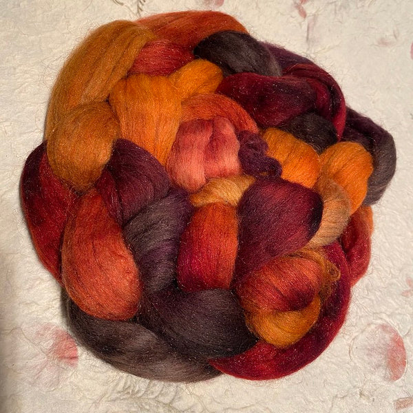 IxCHeL Fibre & Yarns Magic Tops colourway Amber Glow