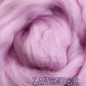 IxCHeL Fibre & Yarns Merino Tops colourway Lavender