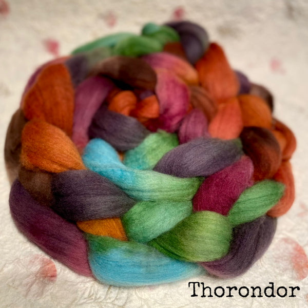 IxCHeL Fibre And Yarns Mithril Merino Tops colourway Thorondor