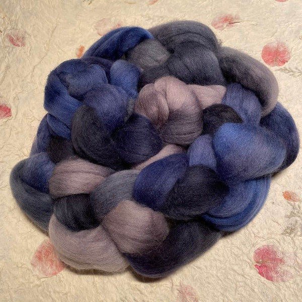 IxCHeL Fibre & Yarns Navajo Churro Tops colourway Indigo Moon