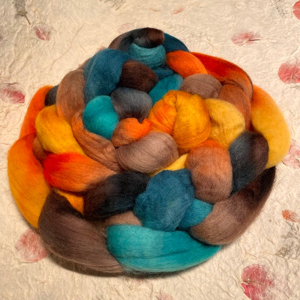 IxCHeL Fibre & Yarns Navajo Churro Tops colourway Kingfisher