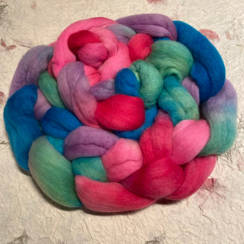 IxCHeL Fibre & Yarns Navajo Churro Tops colourway The Birdcage