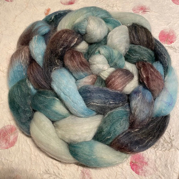 IxCHeL Fibre & Yarns North Ronaldsay Blend Tops colourway Stromness