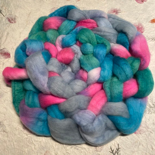 IxCHeL Fibre And Yarns Polwarth Tops colourway Happy Sorbet