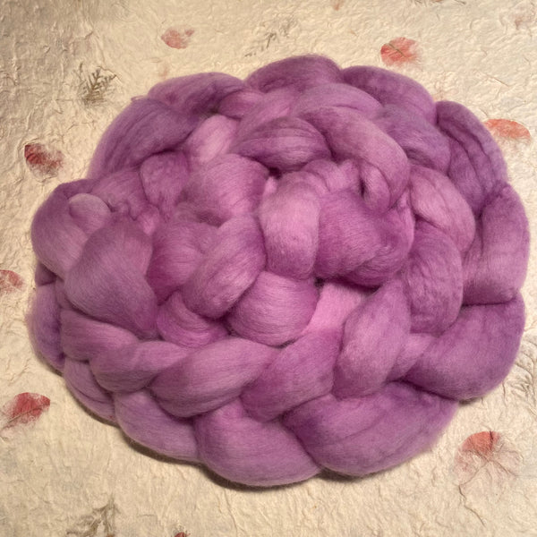 IxCHeL Fibre And Yarns Polwarth Tops colourway Lilac