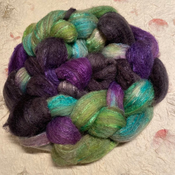 IxCHeL Fibre & Yarns Romanov Blend Tops colourway Danse Macabre