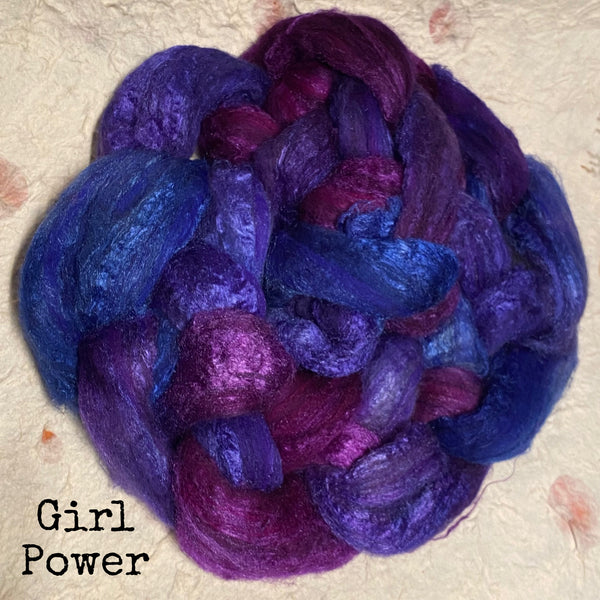 IxCHeL Fibre And Yarns Romanov Blend Tops colourway Girl Power