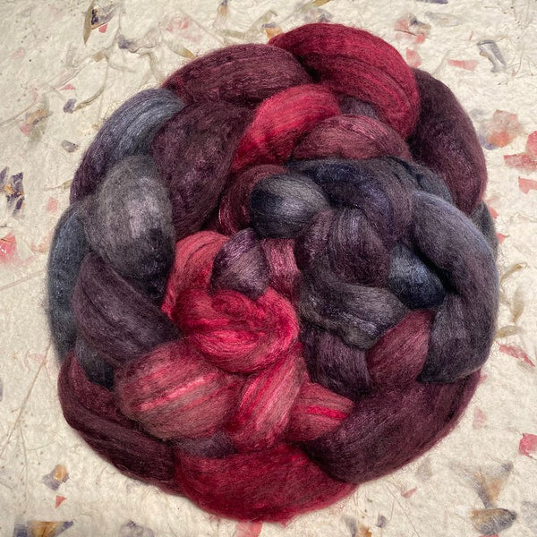 IxCHeL Fibre & Yarns Romanov Blend Tops colourway Gothic Velvet