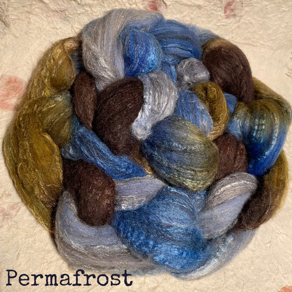 IxCHeL Fibre And Yarns Romanov Blend Tops colourway Permafrost