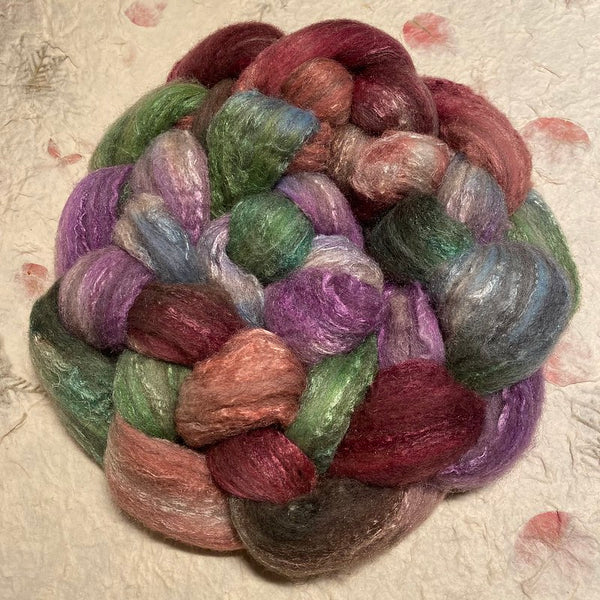 IxCHeL Fibre & Yarns Romanov Blend Tops colourway Springtime