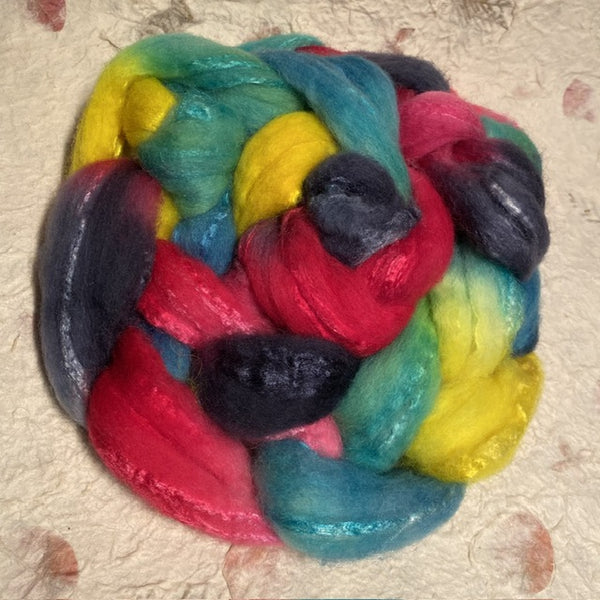 IxCHeL Fibre And Yarns Shetland Dream Tops colourway Rage Against The Machine