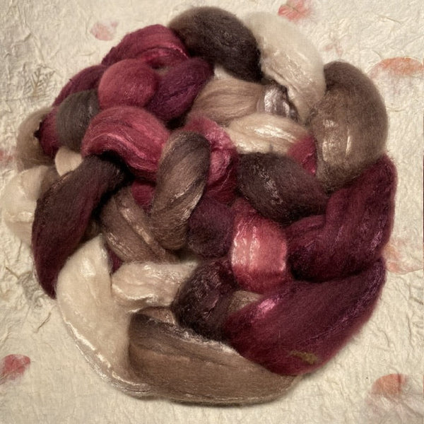 IxCHeL Fibre And Yarns Shetland Dream Tops colourway Romance And Coffee