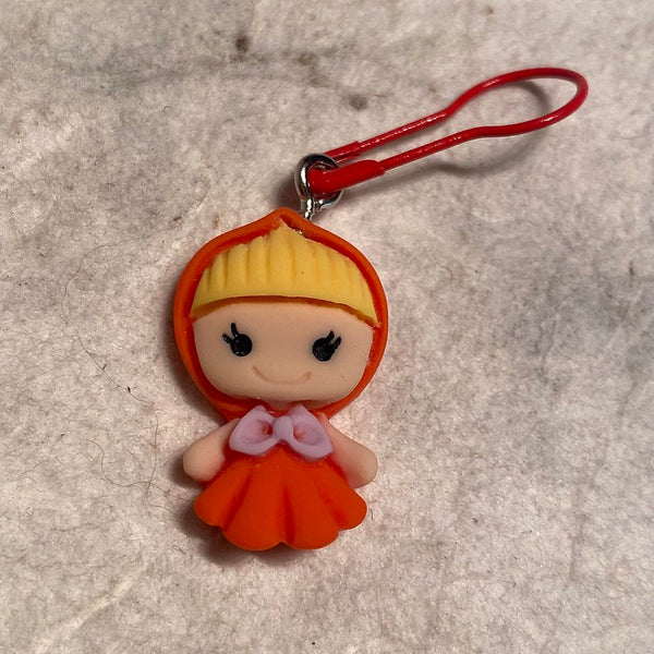 IxCHeL Fibre And Yarns Stitch Marker Fairytale Princess range Little Red Riding Hood