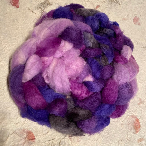 IxCHeL Fibre And Yarns Tibetan Yak Top colourway Hocus Pocus