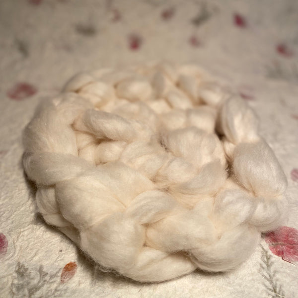 IxCHeL Fibre & Yarns Tibetan Yak Top colourway Ivory