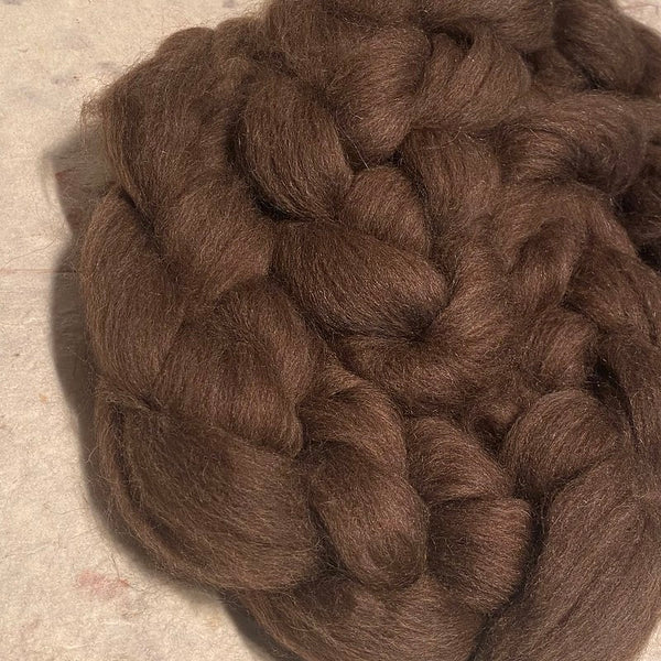 IxCHeL Fibre And Yarns Tibetan Yak Top colourway Natural Light Brown