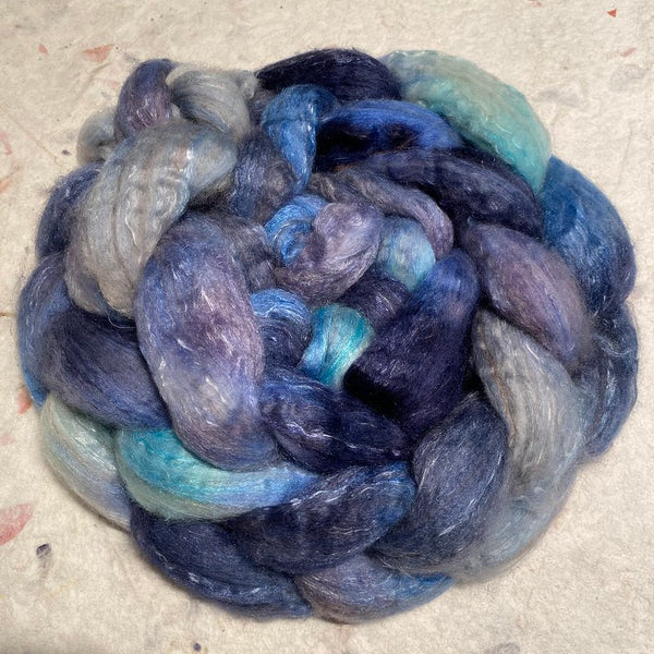 IxCHeL Fibres & Yarns Tundra Qiviut Blend Tops colourway Whale Song