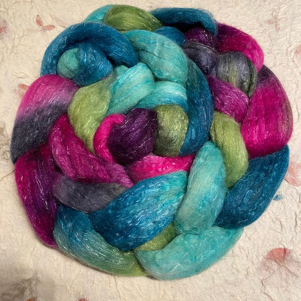 IxCHeL Fibre & Yarns Tundra Qiviut Blend Tops colourway Wildest Dreams