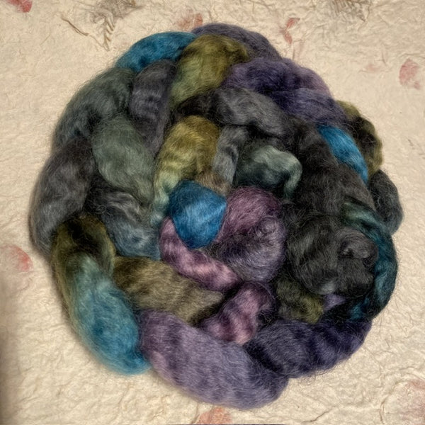 IxCHeL Fibre And Yarns Wensleydale Tops colourway Fangorn