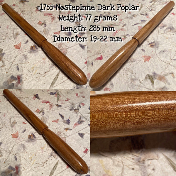 IxCHeL Fibre & Yarns LotBD Nostepinnes in Dark Poplar #1755