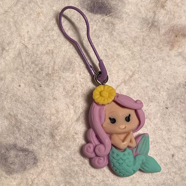 IxCHeL Fibre & Yarns Stitch Marker Fairytale Princess range Mermaid