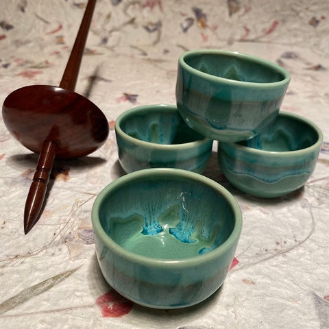IxCHeL Fibre & Yarns Ceramic Spindle Cup group photo