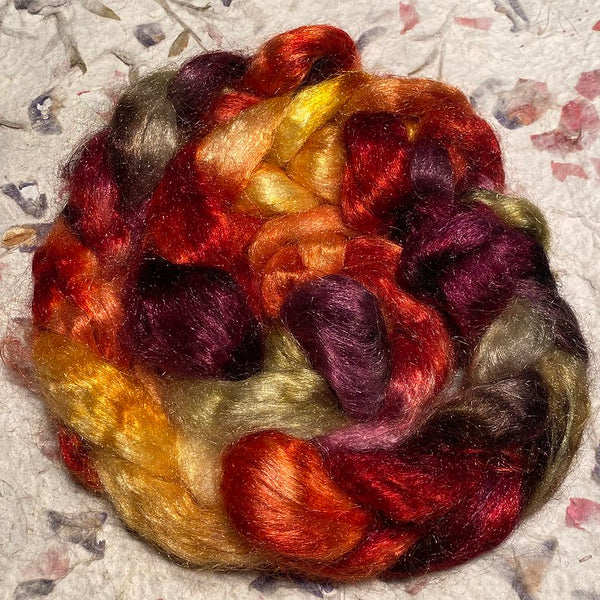 IxCHeL Fibre & Yarns Fire Star Top colourway Autumn