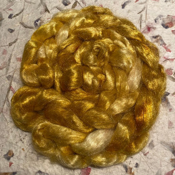 IxCHeL Fibre & Yarns Fire Star Top colourway Gold
