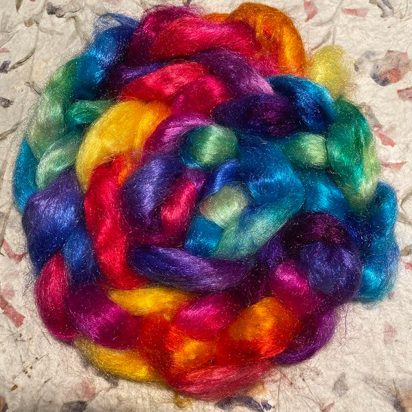 IxCHeL Fibre & Yarns Fire Star Top colourway Rainbow