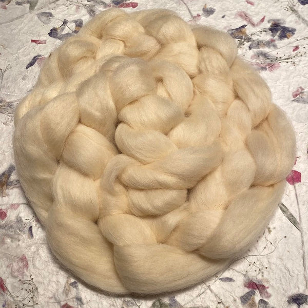 IxCHeL Fibre & Yarns Grå Trøender Tops colourway Natural