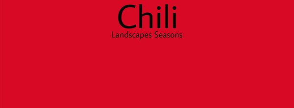 IxCHeL Fibre And Yarns Colour swatch of Chili Landscapes Dye