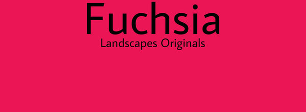 IxCHeL Fibre And Yarns Colour swatch of Fuchsia Landscapes Dye