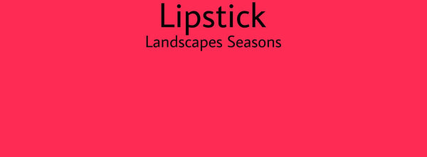 IxCHeL Fibre And Yarns Colour swatch of Lipstick Landscapes Dye
