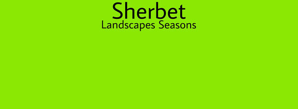 IxCHeL Fibre And Yarns Colour swatch of Sherbet Landscapes Dye