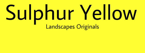 IxCHeL Fibre And Yarns Colour swatch of Sulphur Yellow Landscapes Dye