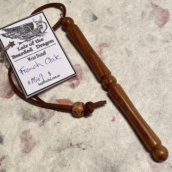 IxCHeL Fibre & Yarns LotBD Wrist Distaff #1849 in French Oak