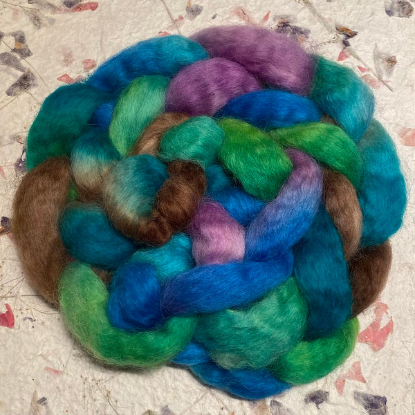 IxCHeL Fibre And Yarns Wensleydale Tops colourway Little Mermaid 