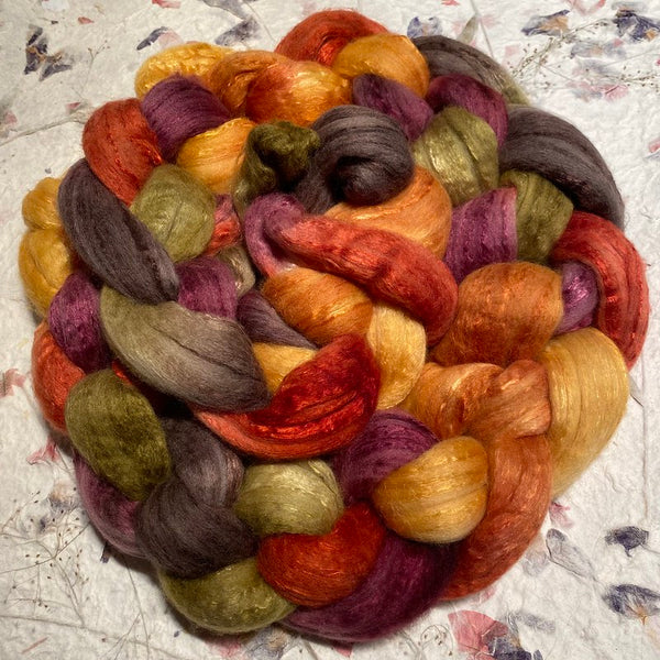 IxCHeL Fibre & Yarns Cashmerino Silk Top colourway Autumn Leaves