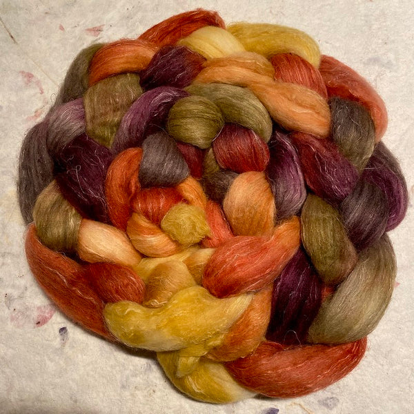 IxCHeL Fibre & Yarns Happy Bunny Tops colourway Autumn Magic