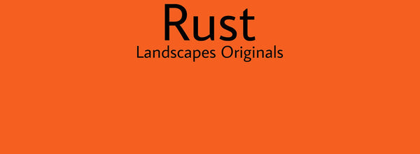 IxCHeL Fibre & Yarns Colour swatch of Rust Landscapes Dye